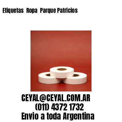 Etiquetas  Ropa  Parque Patricios