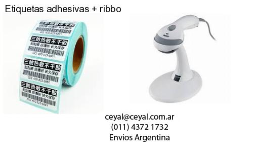 Etiquetas adhesivas   ribbo