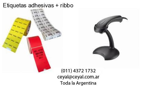 Etiquetas adhesivas   ribbo
