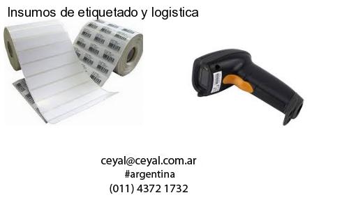 Insumos de etiquetado y logistica
