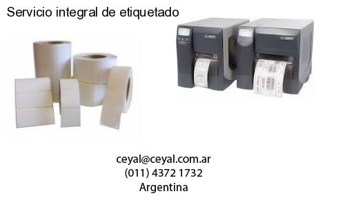 Servicio integral de etiquetado