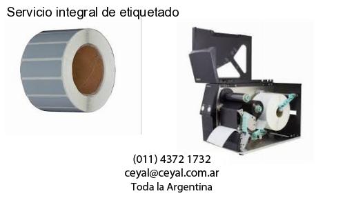 Servicio integral de etiquetado