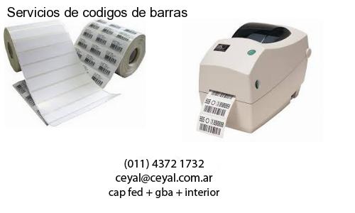 Servicios de codigos de barras