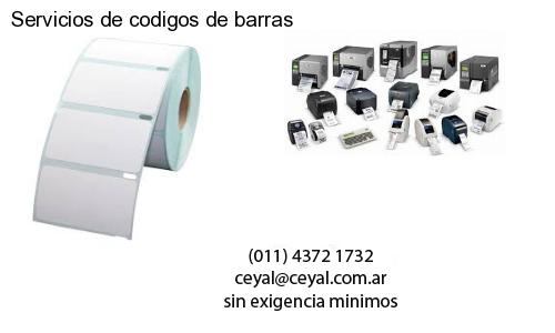 Servicios de codigos de barras