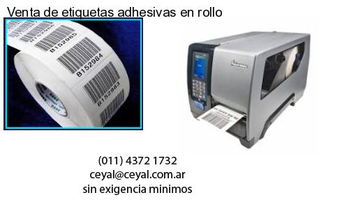Venta de etiquetas adhesivas en rollo
