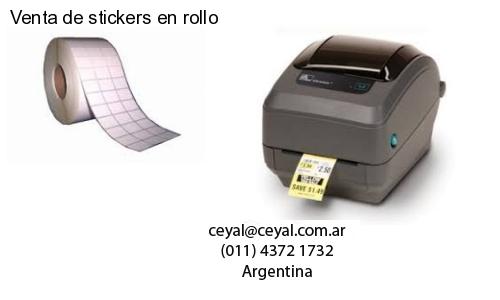 Venta de stickers en rollo