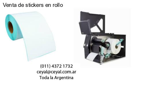 Venta de stickers en rollo