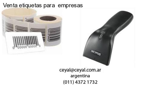 Venta etiquetas para  empresas