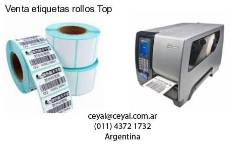 Venta etiquetas rollos Top