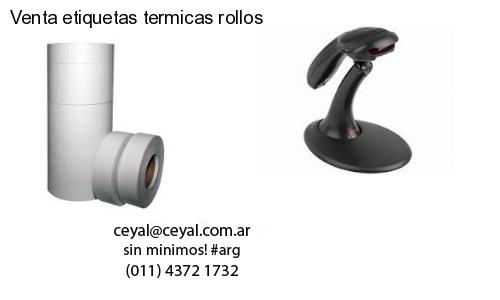 Venta etiquetas termicas rollos