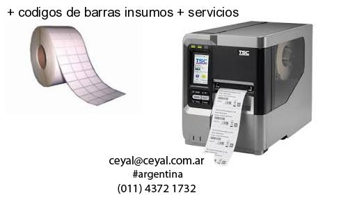   codigos de barras insumos   servicios