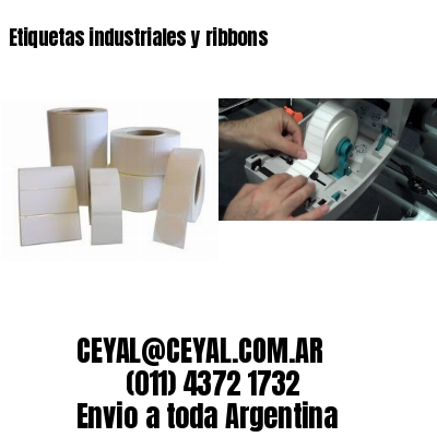 Etiquetas industriales y ribbons