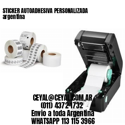 STICKER AUTOADHESIVA PERSONALIZADA argentina
