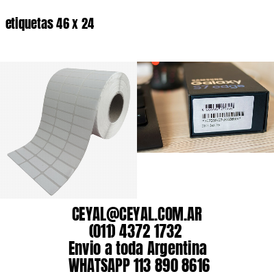 etiquetas 46 x 24