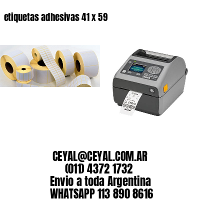 etiquetas adhesivas 41 x 59
