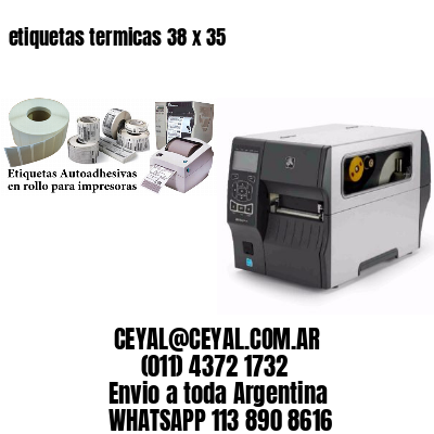 etiquetas termicas 38 x 35