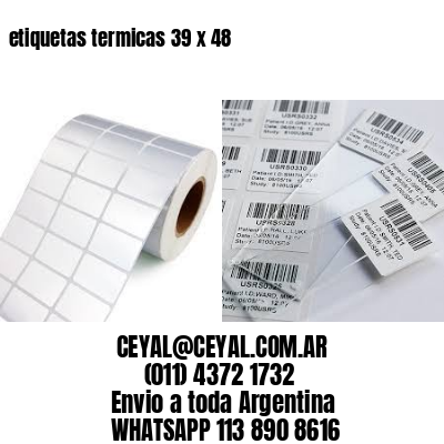 etiquetas termicas 39 x 48