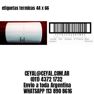 etiquetas termicas 44 x 66