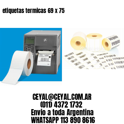 etiquetas termicas 69 x 75