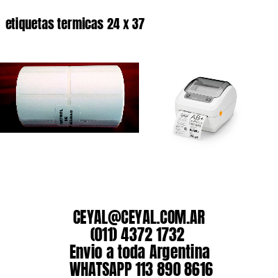 etiquetas termicas 24 x 37