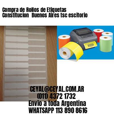 Compra de Rollos de Etiquetas Constitucion  Buenos Aires tsc escitorio
