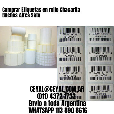 Comprar Etiquetas en rollo Chacarita  Buenos Aires Sato