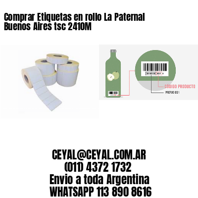 Comprar Etiquetas en rollo La Paternal Buenos Aires tsc 2410M