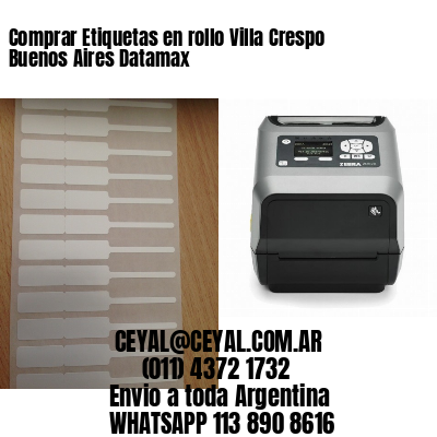 Comprar Etiquetas en rollo Villa Crespo  Buenos Aires Datamax