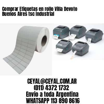 Comprar Etiquetas en rollo Villa Devoto  Buenos Aires tsc industrial
