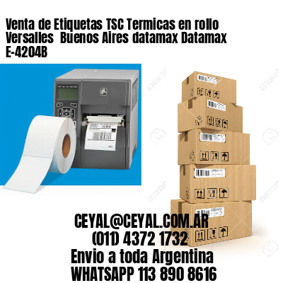 Venta de Etiquetas TSC Termicas en rollo Versalles  Buenos Aires datamax Datamax E-4204B