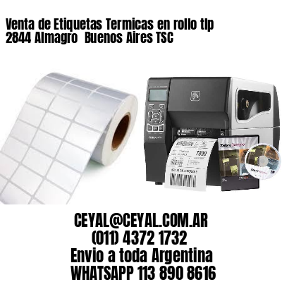 Venta de Etiquetas Termicas en rollo tlp 2844 Almagro  Buenos Aires TSC