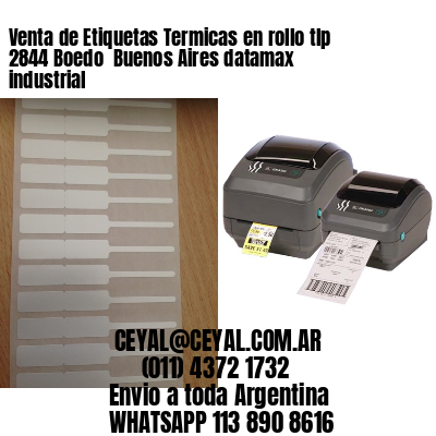 Venta de Etiquetas Termicas en rollo tlp 2844 Boedo  Buenos Aires datamax industrial