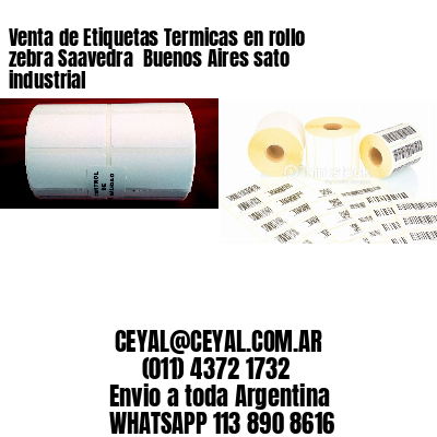Venta de Etiquetas Termicas en rollo zebra Saavedra  Buenos Aires sato industrial