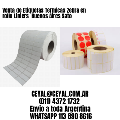 Venta de Etiquetas Termicas zebra en rollo Liniers  Buenos Aires Sato