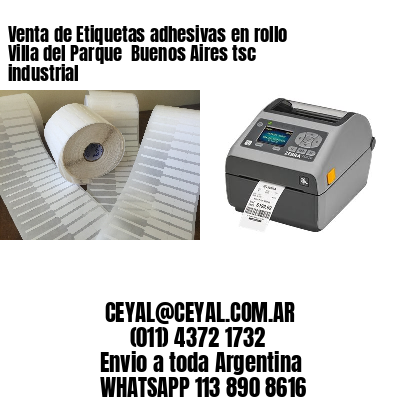 Venta de Etiquetas adhesivas en rollo Villa del Parque  Buenos Aires tsc industrial