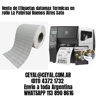 Venta de Etiquetas datamax Termicas en rollo La Paternal Buenos Aires Sato