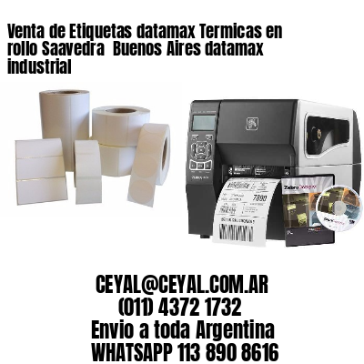 Venta de Etiquetas datamax Termicas en rollo Saavedra  Buenos Aires datamax industrial