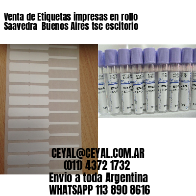 Venta de Etiquetas impresas en rollo Saavedra  Buenos Aires tsc escitorio