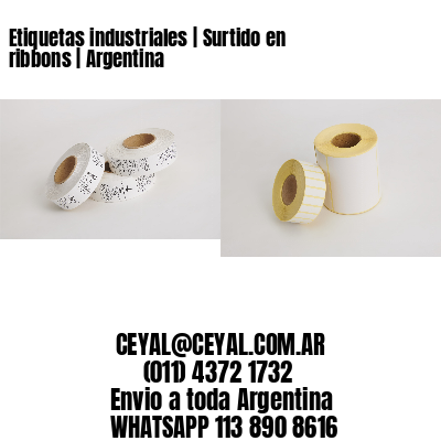 Etiquetas industriales | Surtido en ribbons | Argentina