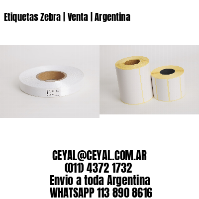 Etiquetas Zebra | Venta | Argentina
