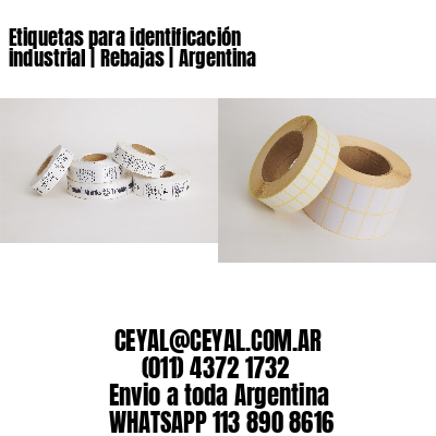 Etiquetas para identificación industrial | Rebajas | Argentina