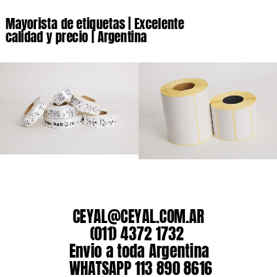 Mayorista de etiquetas | Excelente calidad y precio | Argentina