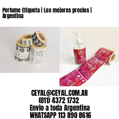Perfume Etiqueta | Los mejores precios | Argentina