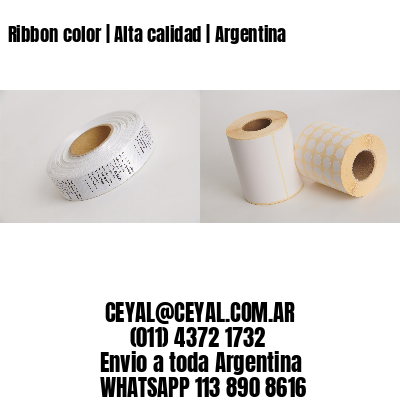 Ribbon color | Alta calidad | Argentina