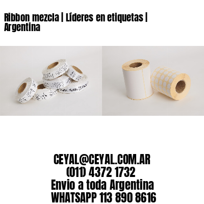 Ribbon mezcla | Líderes en etiquetas | Argentina