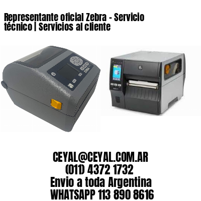 Representante oficial Zebra – Servicio técnico | Servicios al cliente