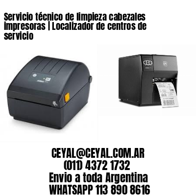 Servicio técnico de limpieza cabezales impresoras | Localizador de centros de servicio