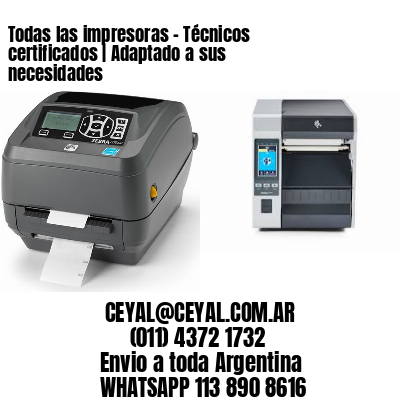 Todas las impresoras – Técnicos certificados | Adaptado a sus necesidades