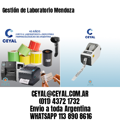 Gestión de Laboratorio Mendoza