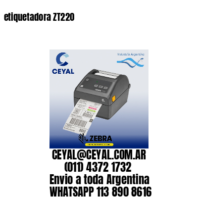 etiquetadora ZT220